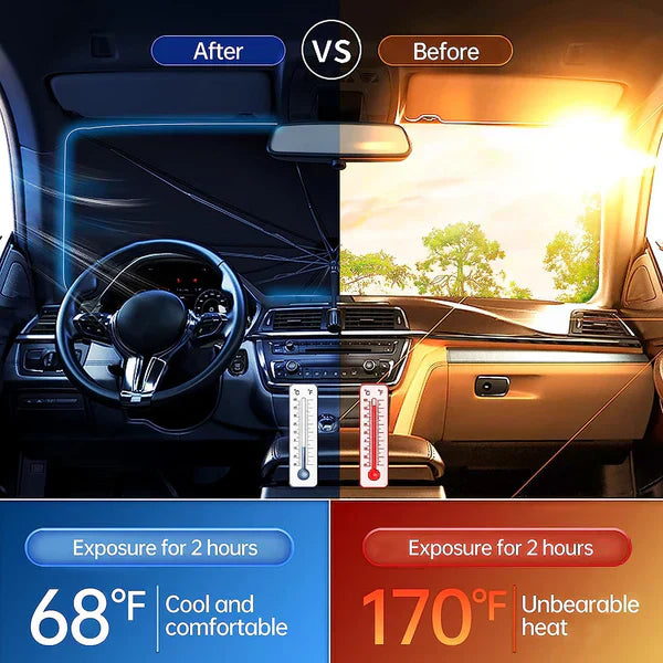 Car Sunshade Umbrella مظلة السيارة